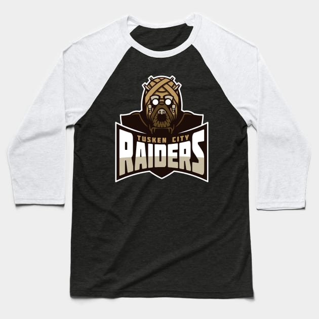 Tusken City Raiders Baseball T-Shirt by WanderingBert